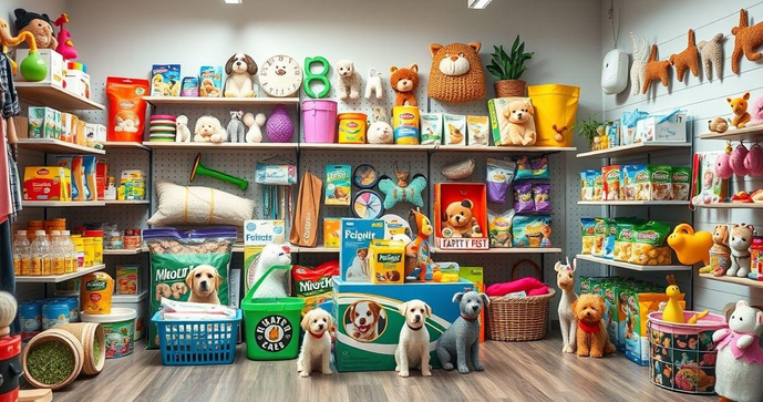 Os Produtos Pet Shop Indispensáveis para Seu Animal de Estimação